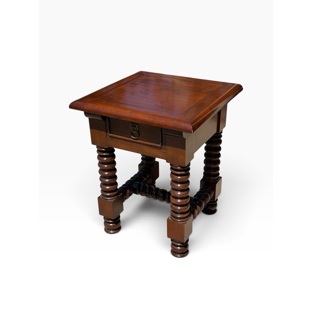 Rose Tarlow Rose Tarlow Melrose House Tuscany Side Table For Sale - Image 4 of 6