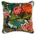 Schumacher Schumacher Chiang Mai Dragon Velvet 18" Pillow in Aquamarine For Sale - Image 4 of 4