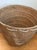 Late 20th Century Vintage Handmade Woven Basket For Sale - Image 5 of 16