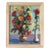 Midcentury Small French Floral Still Life Painting For Sale
