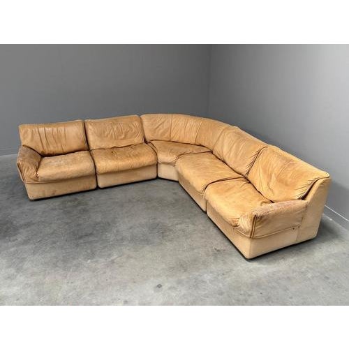 Modular Leather Lounge Sofa from Cor, 1970s, Set of 5 For Sale - Image 3 of 18