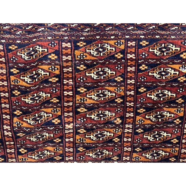 Vintage Turkmen Style Pakistani Chowal Bobyrugs Rug, 1980s For Sale - Image 15 of 18