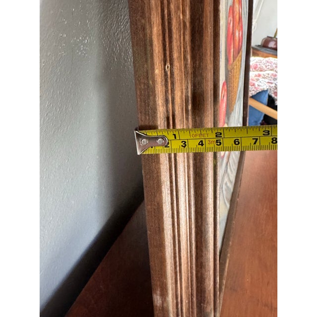 Framed Still Life Painting by Boise Artist Rob J. Nelson – Basket of Apples and Ceramic Pitcher For Sale - Image 9 of 12