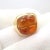 Late 20th Century Late 20th Century Rare Authentic Pomellato Yellow Gold Large 4 Citrine Ring Sz 6.5 For Sale - Image 5 of 9