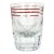 Vintage Dominion Glass Jigger Red Lines Bar Measure 1 1/2 Ounce Oz Measuring Shot For Sale