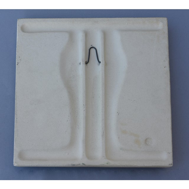 Don Quixote Tile H1184 by Stig Lindberg for Gustavsberg, Sweden, 1950s For Sale - Image 6 of 8