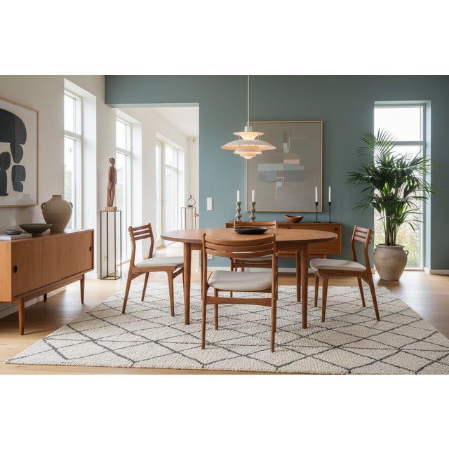 U20 Chair in Teak by Johannes Andersen for Uldum, Denmark, 1960s, Set of 6 For Sale - Image 12 of 18