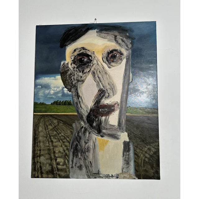 Piero Dosi, "Non c’è uomo che anzitutto non sia vanitoso", 1993, Oil on Canvas For Sale - Image 6 of 6