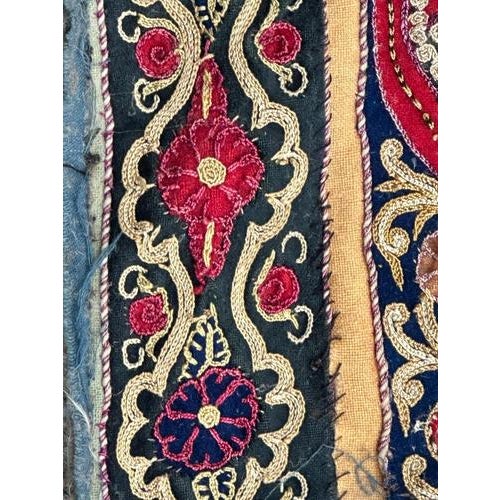 Vintage Rashti Douzi Embroidery, 1920s For Sale - Image 16 of 18