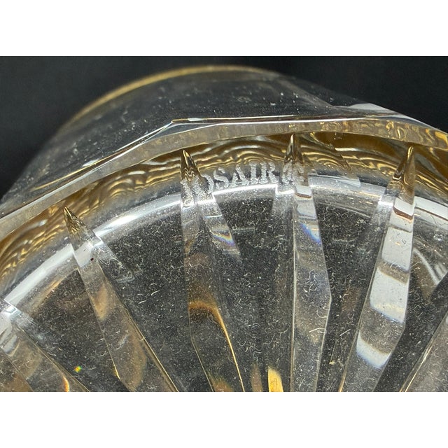 Mid 20th Century Josair Crystal Ice Bucket For Sale - Image 9 of 10
