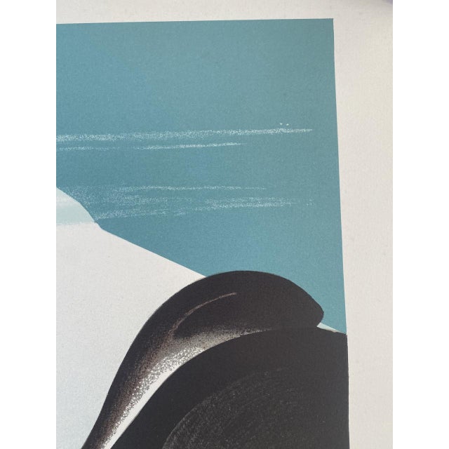 Black Vintage Eastern Railways Poster from Theo Doro, 1989 For Sale - Image 8 of 13