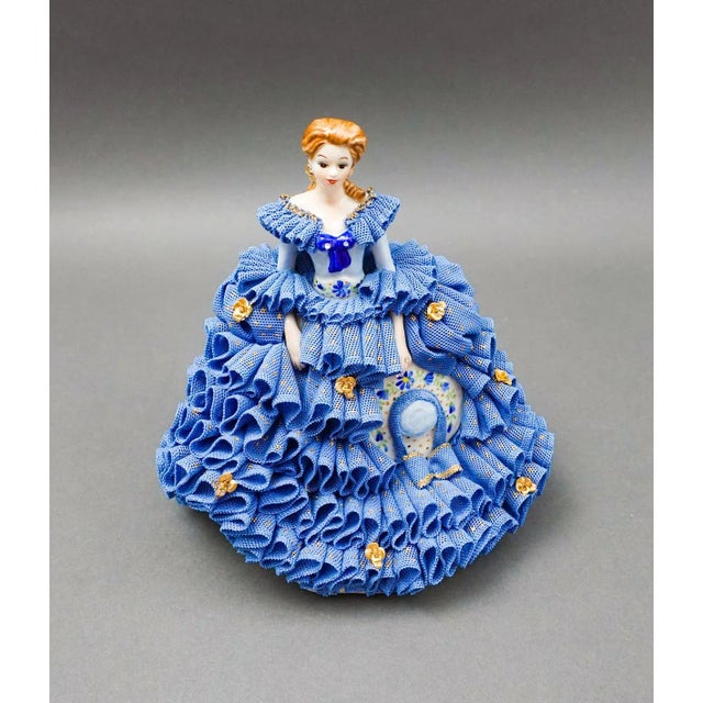 Beautiful Rare Large Muller Volkstedt Irish Dresden Victoria The Millenium Jewel Limited Edition 1115/2000 Figurine....
