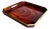 Vintage Otagiri Faux Tortoise Shell Japanese Lacquer Tray For Sale