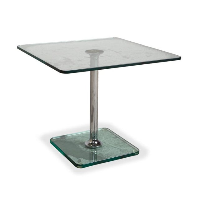 Glass and Chrome Coffee Table from Draenert For Sale - Image 10 of 10