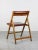 Mid-Century Modern Vintage Red Eden Folding Chair by Gio Ponti For Sale - Image 3 of 14