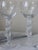 Glass 1970s Lalique-Style Wine / Water Glasses- Set of 6 For Sale - Image 7 of 9