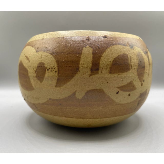 Mid-Century Modern 1970s Stoneware Designs West Pottery Bowl For Sale - Image 3 of 5