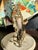 Antique Hand-Painted Original Signed Art of Porcelain Painting With Gilded Florentine Frame From Late 1800s For Sale In Los Angeles - Image 6 of 9