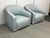 2020s A. Rudin Model 419 Leather Swivel Chairs, Pair For Sale - Image 5 of 12