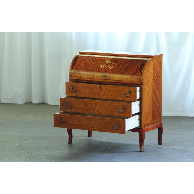 Danish Secretaire in Cherry by Edmund Jørgensen, 1950s For Sale - Image 10 of 18