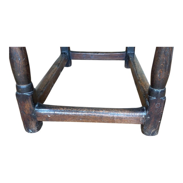 Late 17th Century English Oak Tavern Table For Sale - Image 9 of 10