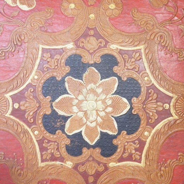 Wood Scandinavian Baroque Leather and Oak Armchair For Sale - Image 7 of 9