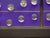 Purple Sideboard with Murano Glass from Justfurnituress SRL For Sale - Image 4 of 6