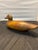 American Frank L. Beall 1986 Signed Wooden Mason Detroit Salesman Sample 15” Duck Decoy For Sale - Image 3 of 11