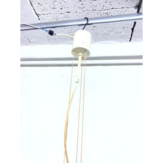 Mid-Century Modern Italian Glass Globe Pendant Lamp, 1960s For Sale - Image 9 of 15