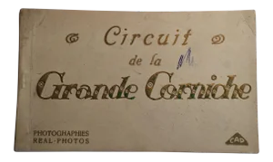 Antique French Postcard Booklet Real Photos