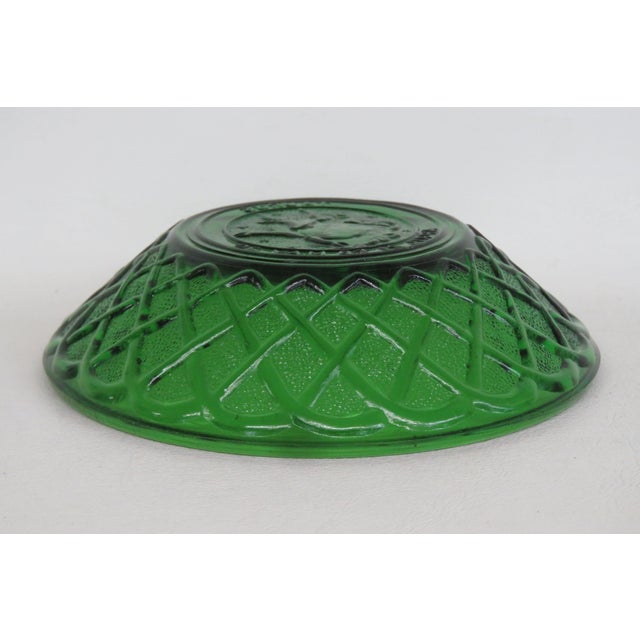 Indiana Glass Company Indiana Glass Co Zodiac Bowl Taurus Star Sign Dish 1970s Astrology Decor 4993b For Sale - Image 4 of 9