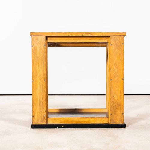 Brown Decorative Latvian Display Case, 1950s For Sale - Image 8 of 10
