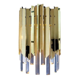Collection Andromeda Wall Lamp in Metal and Glass by Jago For Sale