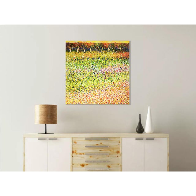 Artist Andrei Sitsko "The Garden" Modern Original Painting For Sale - Image 13 of 13