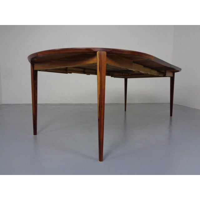 Large Rosewood Extendable Dining Table by Henry Rosengren Hansen for Brande Mobelindustri, 1960s For Sale - Image 17 of 18