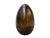 Vintage Oval Egg Shape Wood Relief Carved Buddha Meditation Figure For Sale In San Francisco - Image 6 of 8