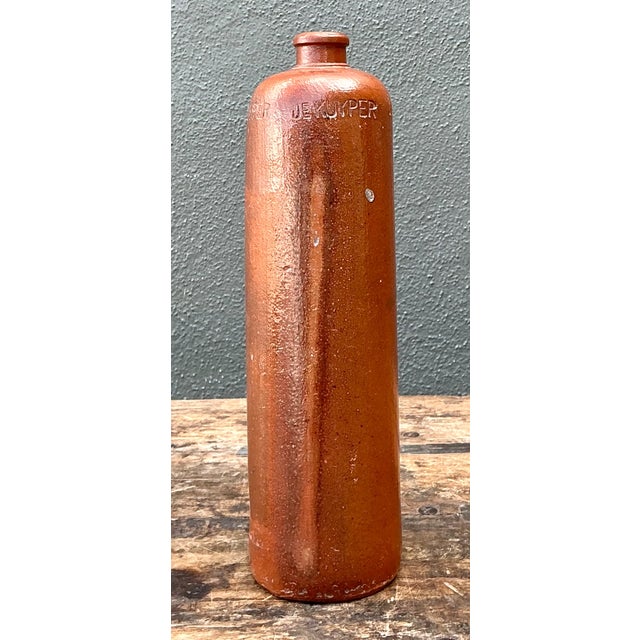 Ceramic Vintage De Kuyper Pottery Bottle For Sale - Image 7 of 12