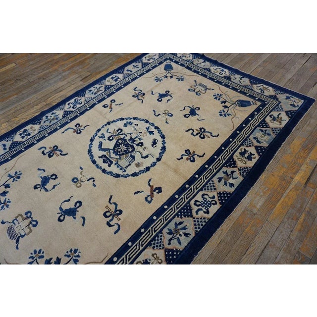 Late 19th Century Chinese Peking Carpet ( 5' x 7'10" - 152 x 240 ) For Sale - Image 4 of 10