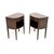 Nordiska Kompaniet Vintage Swedish Bedside Cabinets from Nordiska Kompaniet, 1950s, Set of 2 For Sale - Image 4 of 12