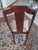 Early 20th Century Set of Six Queen Anne / Chippendale Revival Dining Chairs – Five Side Chairs & Captain’s Chair For Sale - Image 4 of 11