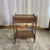 1920s Antique English Barley Twist Tea Trolley With Drawer For Sale - Image 4 of 13