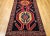 Vintage Persian Runner, Hand-Knotted Wool Pile, Geometric Medallions, 1960s For Sale - Image 9 of 12