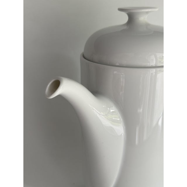 Rosenthal Duo Weiß Coffee Pot by Ambrogio Pozzi for Rosenthal, Germany, 1991 For Sale - Image 4 of 5