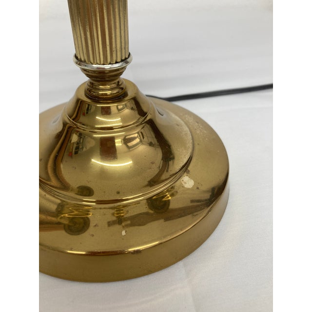 French Late 20th Century Underwriters Laboratories French Horn Lamp For Sale - Image 3 of 11