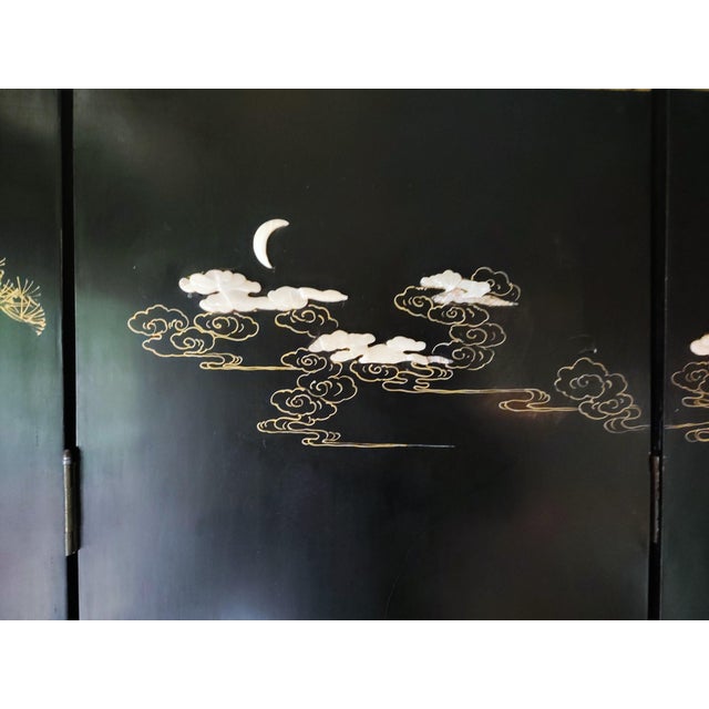 Early 20th Century Chinese Coromandel Soap Stone Screen For Sale - Image 16 of 18