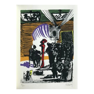 Carlos Franco Original Serigraph Pencil Hand-Signed & Numbered For Sale