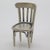 Vintage Italian Handmade Silver 800 Kitchen Chair Dollhouse Miniature, Arezzo, 1980s For Sale - Image 11 of 11