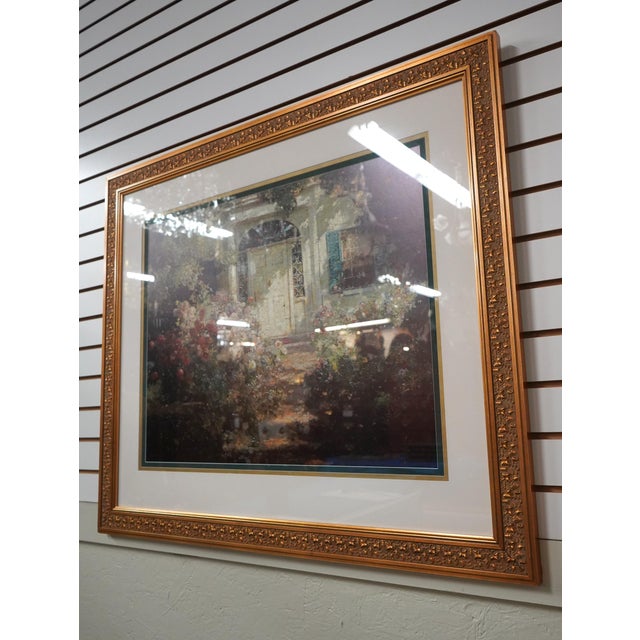 Age: Approx. 30 Years Old Details: Vibrant Colors & Details Professionally Matted & Framed Quality Print of Oil Painting...