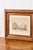 English Original 19th Century Gauche + Watercolor Harbor Scene in Oak Frame For Sale - Image 3 of 8