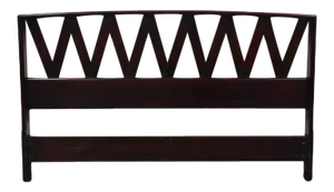 Paul Frankl for Johnson Furniture Full Headboard Mid Century Modern